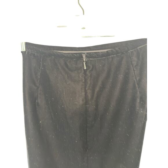 NWT Liz Claiborne Black Vamp Velvet Witchy‎ Whimsigoth Maxi Skirt Size 12 - Picture 6 of 10
